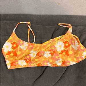 PacSun L.A. Hearts Floral Bikini Top